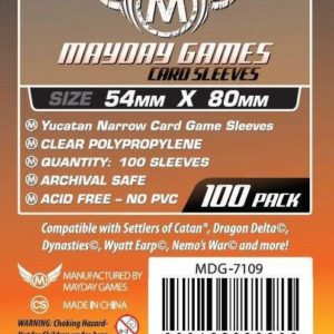 Mayday Games - 7 Wonders Card Sleeves (Magnum Ultra-Fit) - 65x100mm - 100  Lommer - #MAY7102